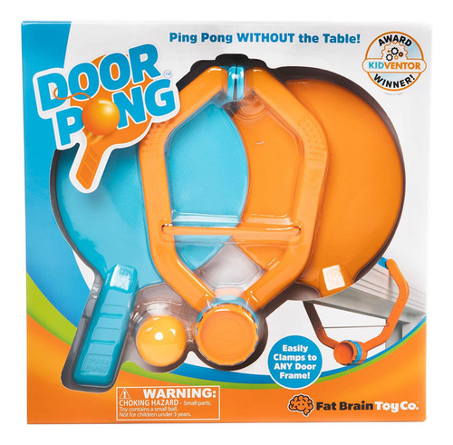 Fat Brain Toys Door Pong - ¡ping Pong Sin Mesa! Juego Activo