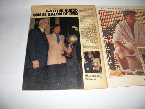 Gatti O.hugo Futbol Balon Oro / 82 Y Campeon Futsal Uruguay