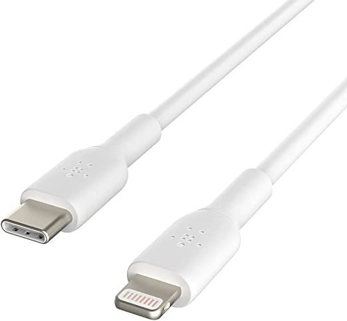 Cable Belkin Usbc A Lightning Usbc Original White