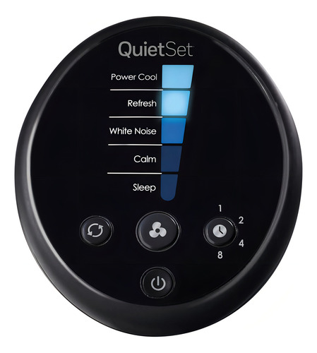 Ventilador Torre Honeywell Quietset Hyf260b Negro 260w Negro