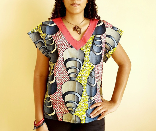 Imagem 3 de 5 de Blusa Bata Feminina Tecido Safi