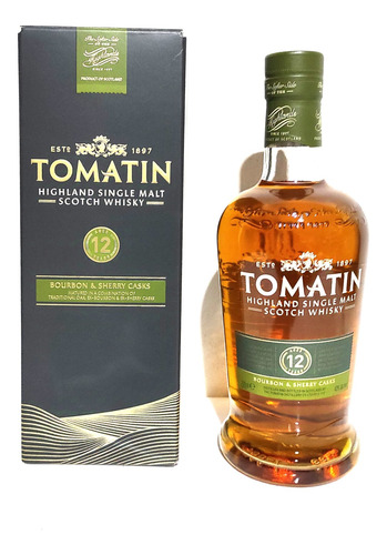 Whisky Tomatin 12 Anos Bourbon & Sherry Casks 700ml