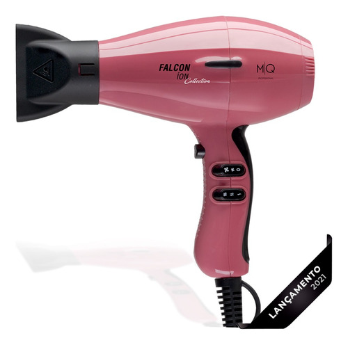 Secador De Cabelo Falcon Ion Collection Pink Mq Hair 110v