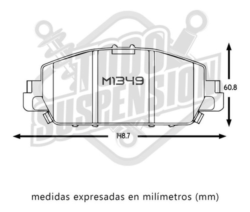 Pastilla De Frenos Delantera Honda Accord 3.5 2013-2020