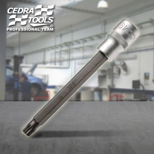 Imagen 2 de 3 de Bgs 4333 Punta Bristol 9mm Larga Para Cabeza Motor Asiaticos