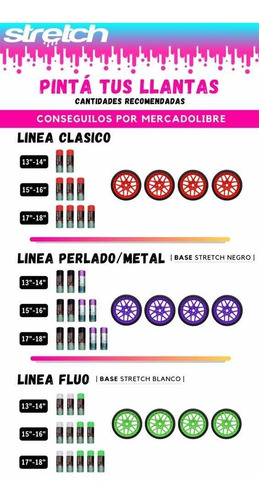 Pintura Removible Strech Negro Mate Colores