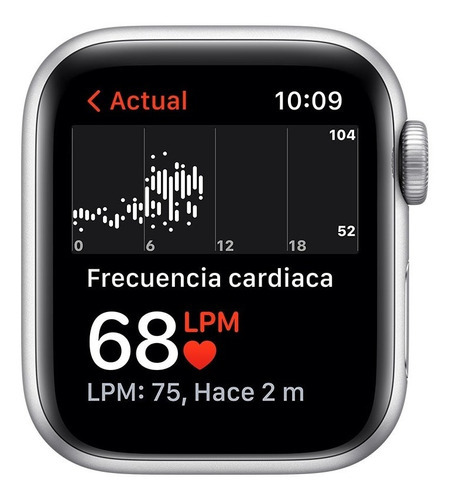 Apple Watch SE (GPS, 1.575") - Caja de aluminio color plata - Correa deportiva Azul abismo - Excelente (Reacondicionado)