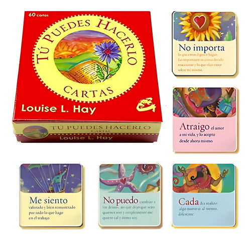 Oráculo Tú Puedes Hacerlo (libro + 60 Cartas) Louise Hay