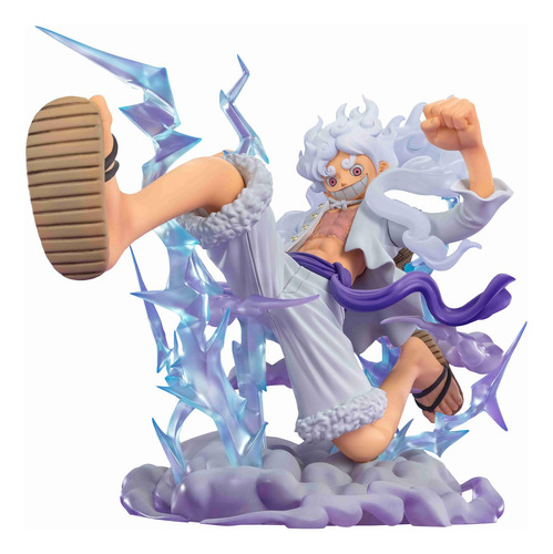 Figura De Colección Tamashii Nations One Piece Luffy Gear 5