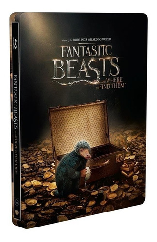 Fantastic Beast Animales Fantasticos Bluray Dvd Steelbook 