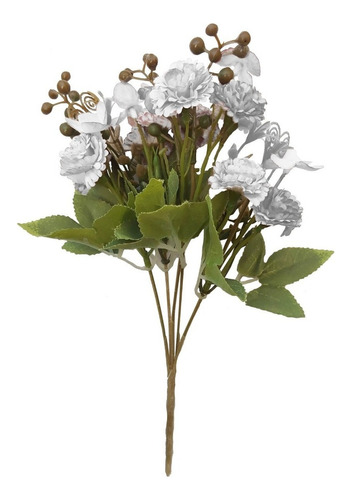 Ramo De Flores Artificial Decorativas Jardin N6 - Sheshu