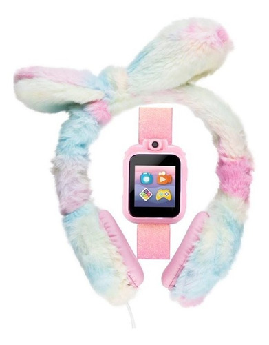 Smartwatch Con Audifonos Para Niños, Bunny Pastel