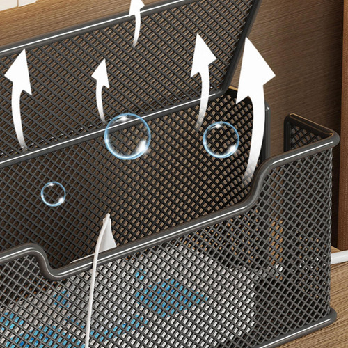 Capacitación De La Caja De Gestión De Cables Estuche Negro