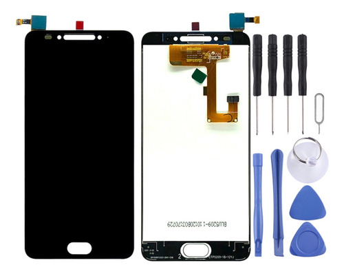 Sjp Pantalla Lcd Oem Negra Para Alcatel A5 5085d