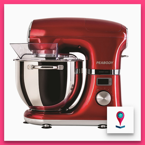 Imagen 4 de 6 de Peabody Pe-bm120r Batidora De Mesa Digital 1200w 5.5 Litros