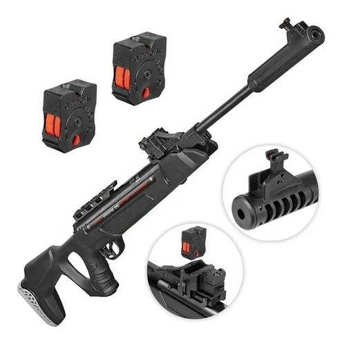 Imagen 3 de 10 de Cargador Hatsan Speedfire 5,5 Mm 10 Tiros - Original