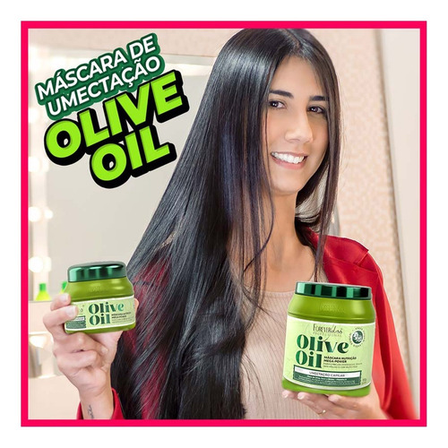 Kit Profissional Forever Liss Mascara Olive Oil E 2 Btx Zero
