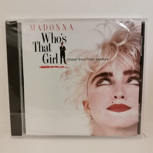 Madonna Who's That Girl Soundtrack Cd Nuevo Eu Musicovinyl