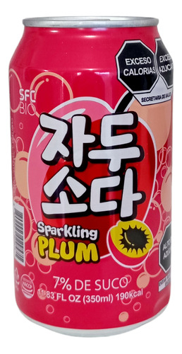 Refresco De Chabacano Coreano. 6 Refrescos.