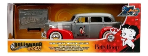 Chevy 1939 Master Deluxe 1:24 Metal Betty Boop Jada 20th