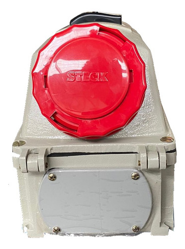 Tomada Sobrepor Superlock 3p+t 125a 380/440v-6h Vm S4606b