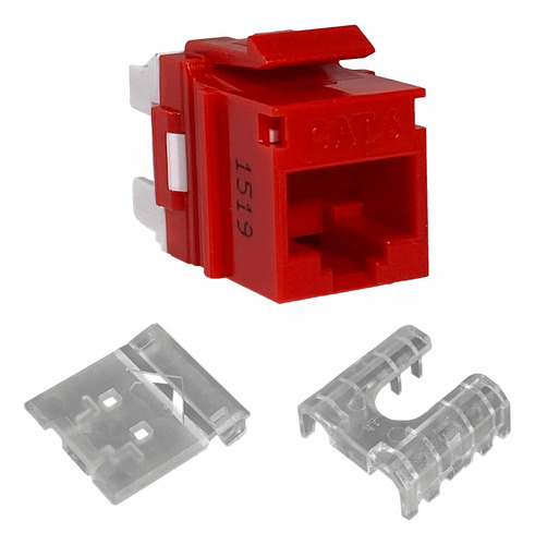 Furukawa Rojo Cat6 Utp Multilan Punch Keystone Hembra Rj45 3