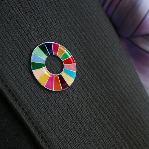 Pin Esmaltado Bonito, Broche Creativo De Arcoíris, Pin De