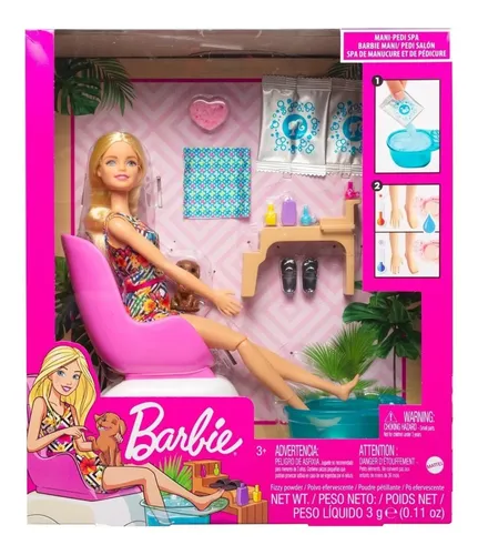 Barbie Mani Pedi Spa Mattel Env o gratis