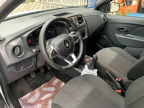 Renault Sandero Life 1.0 Flex Completo 2020 Autos Rr