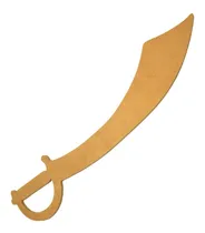Comprar Espada Pirata Juguete Diversión Jugar Fibrofacil Mdf