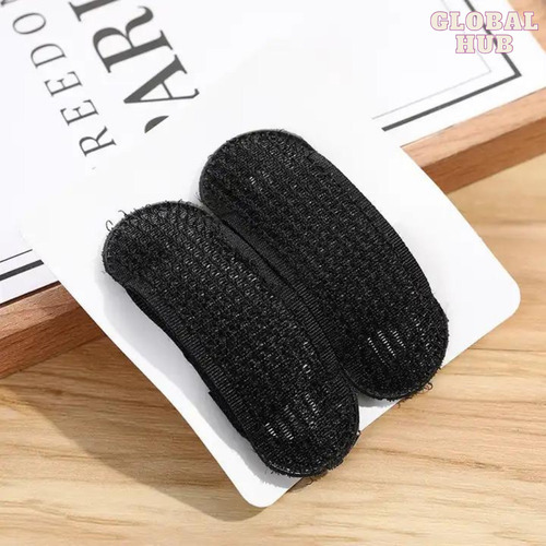 2 Pinzas Para El Pelo Para Dar Volumen Negro Y Marron