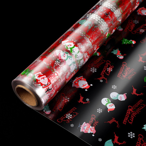Vidrio De Papel Para Envolver Dulces Navideños