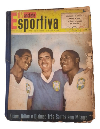 Revista Manchete Esportiva N° 72 Abril 1957 No Estado  102