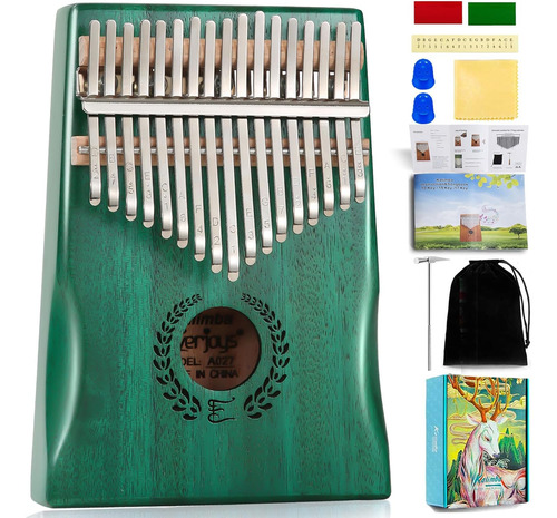 Kalimba Thumb Piano De 17 Teclas, Instrumento Musical P...