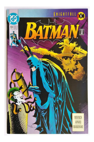 Batman 494 Dc Comics 1993 Knightfall Pt 5  Doug Moench 