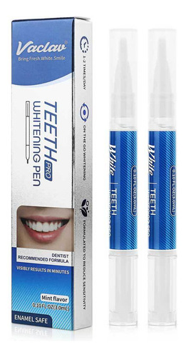 Bolígrafo Blanqueador De Dientes Giratorio D, 2 Piezas, Blan