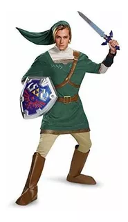 Disfraz De Los Hombres Legend Of Zelda Link Prestige Costume