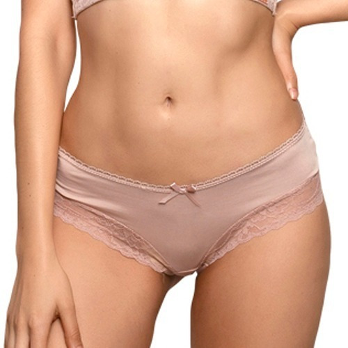 Calzón Bikini De Microfibra Con Encaje 73141 Carnival