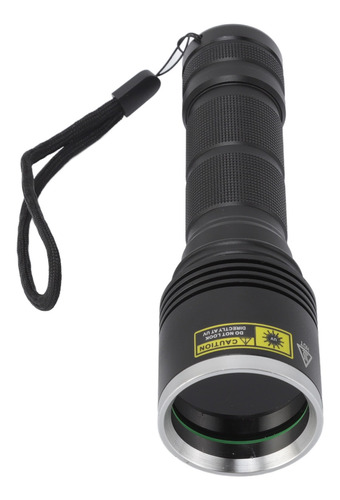 Linterna Uv De 365 Nm, Lente Óptica Con Filtro Negro Led De