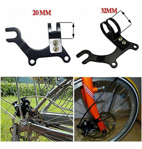 / Soporte De Modificación De Freno De Disco Para Bicicleta,