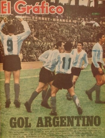 El Grafico 2391 Selección Argentina  Ermingo Onega Artime