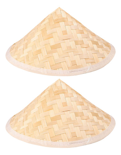 Sombrero De Paja Decorativo De Paja Japonés Para Decorar 2 P