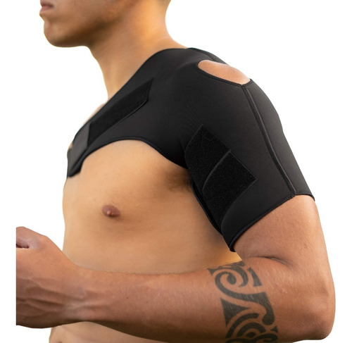 Imagen 1 de 2 de Hombrera Neoprene 3mm Universal Manguito Rotador Regulable