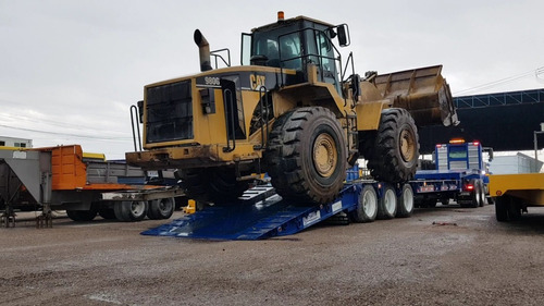 Lowboy Cama Baja Versatil 50t-45 Rampa Hidráulic Precio Neto