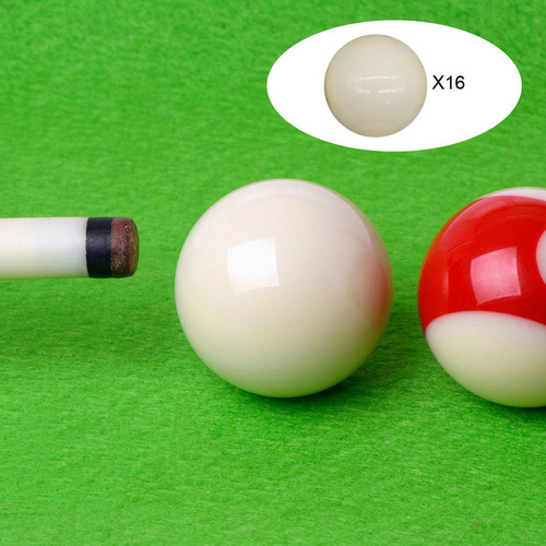 Juego De Bolas De Billar De 16 Uds., Bolas De Resina De