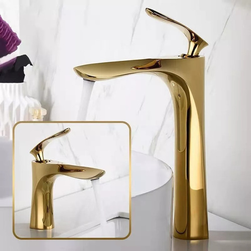 2025 Grifo Monomando For Lavabo De Baño Dorado