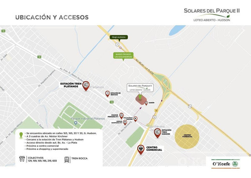 Imagen 16 de 20 de Lote En Venta En Hudson - Sin Expensas Solares Del Parque Ii Loteo Abierto