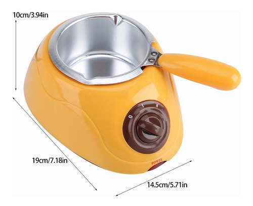 Máquina De Fusión Eléctrica De Chocolate De La Olla De Fusió