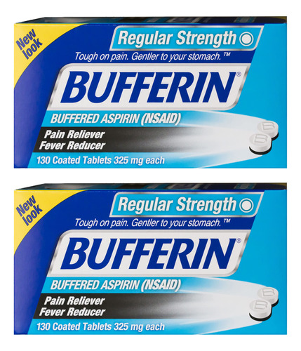 Bufferin Aspirina Analgesico/reductor De Fiebre, Tabletas Re