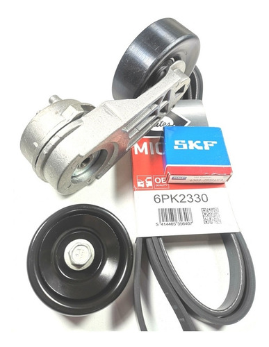 Imagen 6 de 6 de Kit Polyv Ford Ranger 3.0 Powerstroke Rodamientos Skf /gates